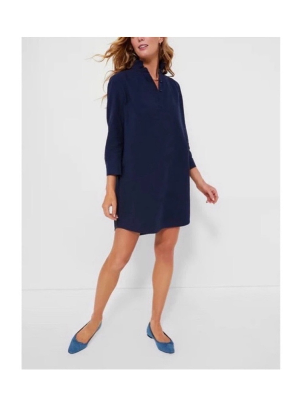 Tuckernuck Pomander Palace Navy Dress
